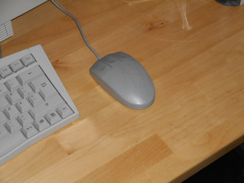Silicon Graphics granite PS/2 mouse